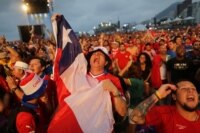 Chile cheer.