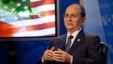 Burmese president Thein Sein took part in a town hall meeting at VOA in Washington, DC, May 19, 2013. (Alison Klein for VOA)