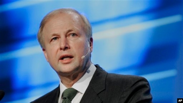 BP Group Chief Executive Bob Dudley speaks at the IHS CeraWEEK energy conference, Houston, March 6, 2013.
