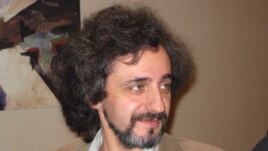 “索瓦”领导人维尔霍夫斯基(美国之音白桦拍摄)