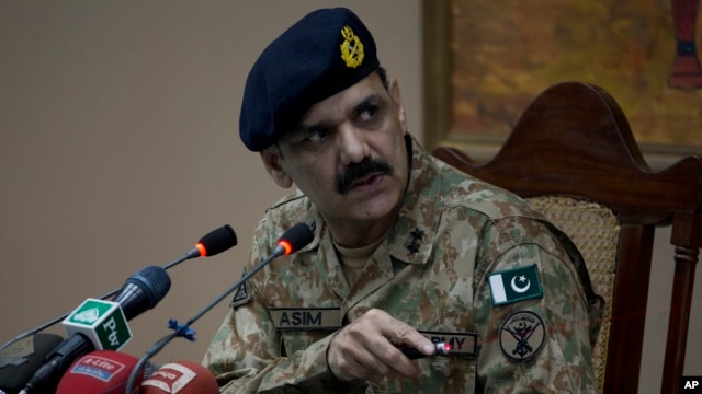 Tướng Asim Bajwa - Người phát ngôn của quân đội Pakistan.