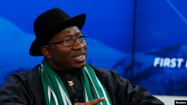 Rais wa Nigeria Goodluck Jonathan 