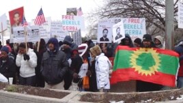 የኦሮሞ ተወላጆች ሠልፍ በዩናይትድ ስቴትስ የውጭ ጉዳይ መሥሪያ ቤት