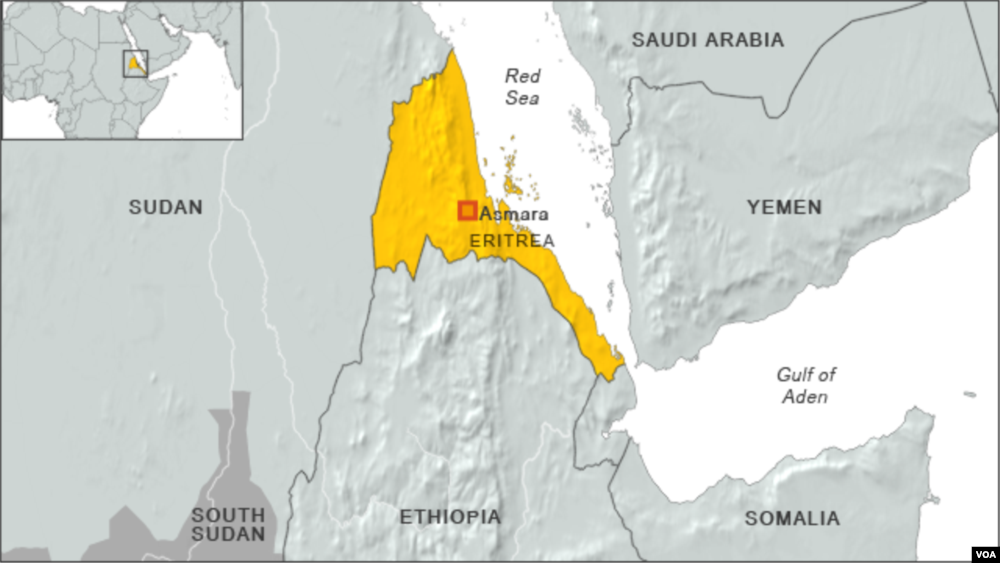 Eritrea map