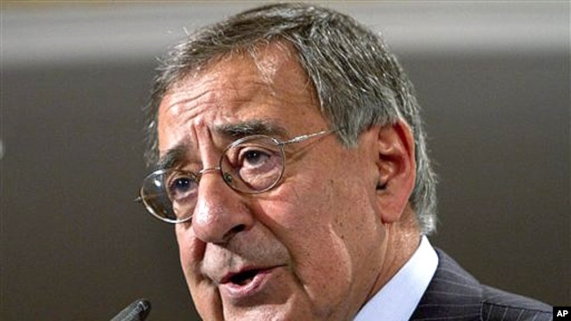 US Defense Secretary Leon Panetta (file photo)
