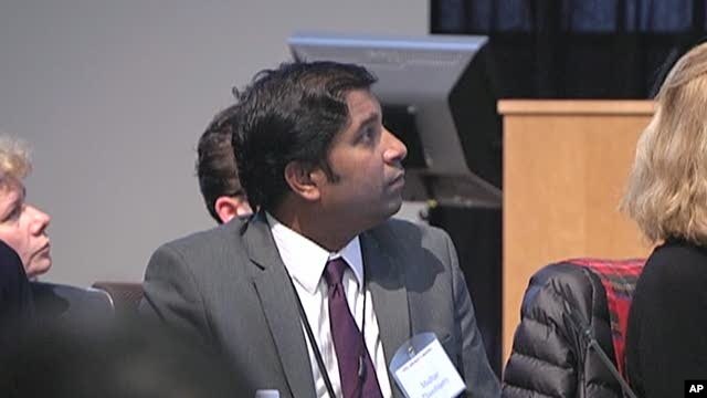 Dr. Madhav Thambisetty of the National Institute of Aging spearheaded a study that uses a blood test to detect levels of a protein in the brain that is thought to be a hallmark of Alzheimer's