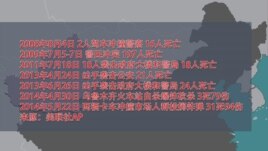 新疆近年发生的暴力事件