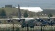FILE- A U.S. Air Force C-130 transport plane is seen at a Turkish airbase. The U.S. military has been dropping supplies to rebels fighting Islamic State militants in northern Syria.
