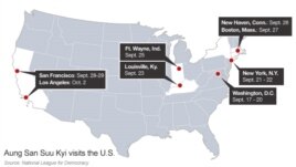 Aung San Suu Kyi's U.S. Visit
