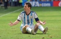 Messi hopes to win his first World Cup.