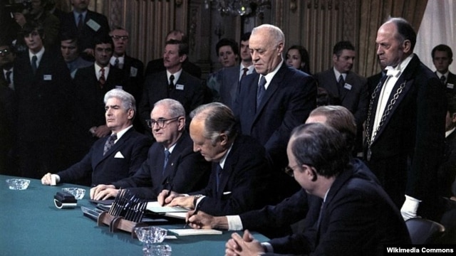 Hiệp định Paris được chính thức ký kết ngày 21/1/1973