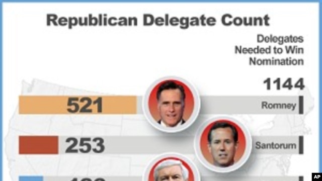 Republican Delegate Count, March 19, 2011.