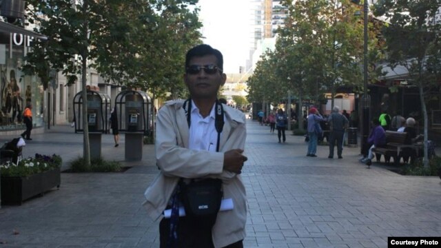 Much Chanthoeun, a Cambodian-Australian living in Perth, Australia, where Cambodians are estimated to number 1,000 families.