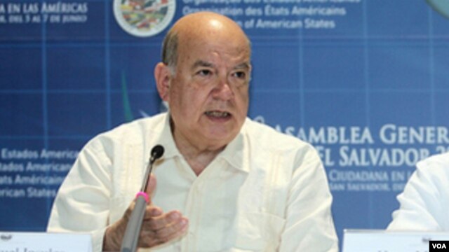 El secretario general Insulza llamó a todos los sectores sociales y políticos paraguayos a “respetar rigurosamente el clima democrático y de paz que ha alcanzado la región”.
