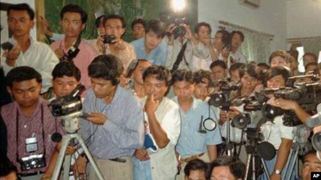 Reporters Without Borders has put Cambodia on a list of countries in a “difficult situation” in its annual Press Freedom Index.