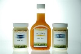 Products like salad dressings and mayonnaise made with high-omega-3 soybean oil could provide health benefits.