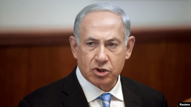 FILE - O primeiro-ministro israelense, Benjamin Netanyahu