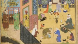 Sa'di and the Youth of Kashgar (Courtesy Arthur M. Sackler Gallery)