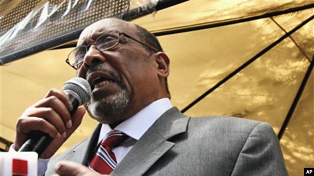 Somaliland's President Ahmed Mohamed "Silyano" Mohamoud was sworn in as Somaliland's 4th president on 27 Jul 2010 Hargeisa, Somaliland