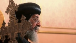 Coptic Pope Tawadros II says Christians felt sidelined in Egypt under Muslim Brotherhood rule.