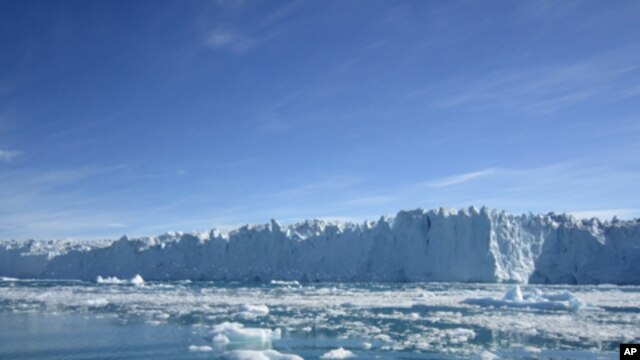 Polar ice sheets in Greenland (pictured above) and Antarctica are losing mass at an accelerated rate and will add significantly to sea level rise.