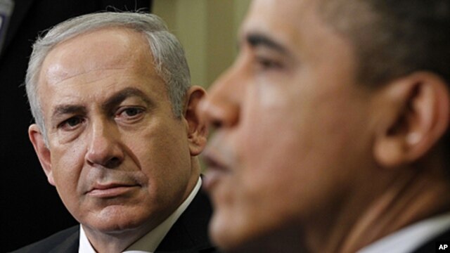 President Barack Obama meets with Israeli Prime Minister Benjamin Netanyahu in the Oval Office of the White House in Washington, March 5, 2012.