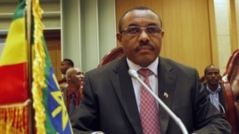Ethiopia's acting prime minister  Hailemariam Desalegn (2011 photo)