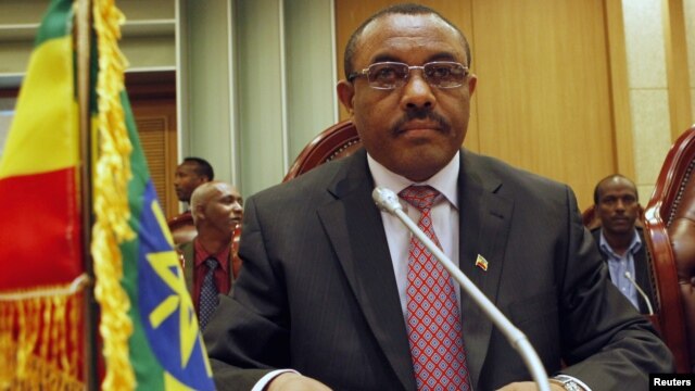 Ethiopian Deputy Prime Minister and Foreign Minister Hailemariam Desalegn attends a meeting for the Joint Political Committee between Sudan and Ethiopia in Khartoum December 24, 2011. 
