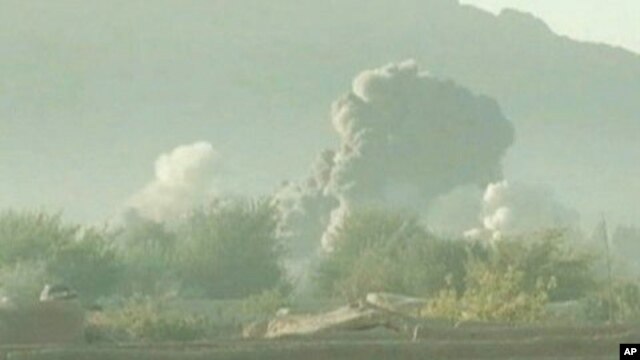 Battles between NATO troops and Taliban fighters continue in Afghanistan's southern Kandahar province