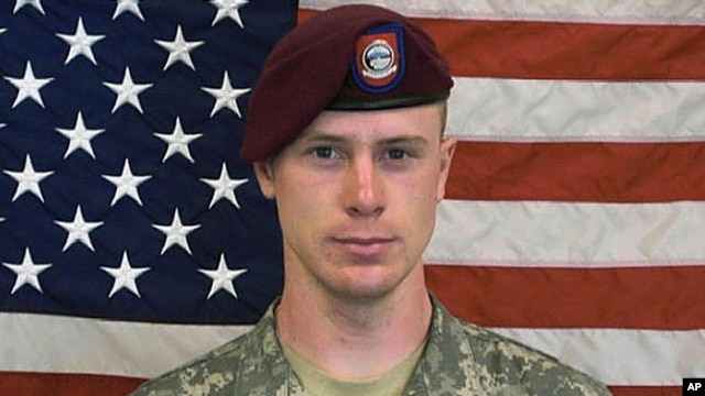 Trung sĩ Bowe Bergdahl trong một bức ảnh không ghi ngày tháng được cung cấp bởi quân đội Mỹ.