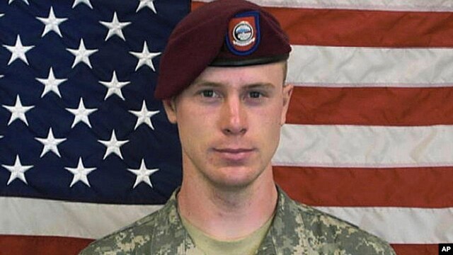 FILE - Sgt. Bowe Bergdahl in an undated image provided by the U.S. Army.