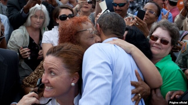 Obama recibió el apoyo de las mujeres en un acto realizado en Tampa, Florida antes de su viaje a Colombia. (Foto: Casa Blanca)