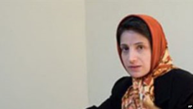 Iranian human rights lawyer Nasrin Sotoudeh