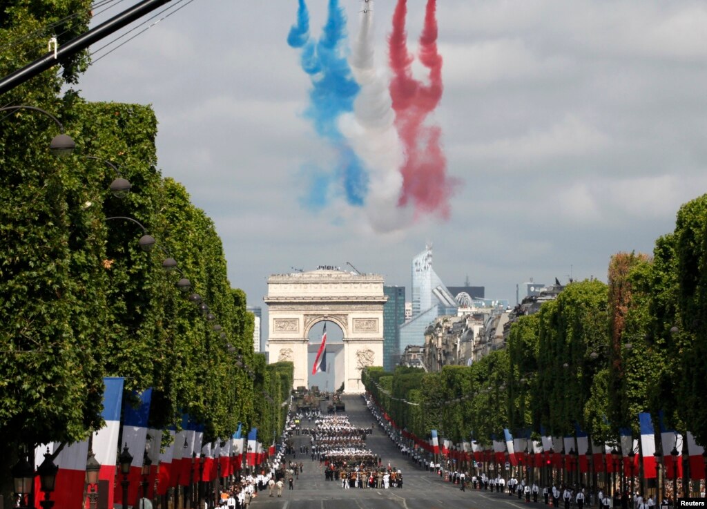 French Celebrate Bastille Day Amid Heightened Security