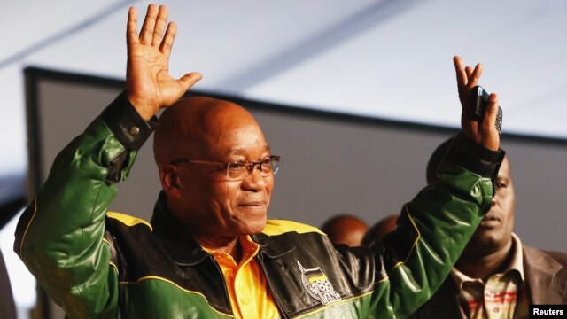 South Africa's President Jacob Zuma, December 16, 2012.