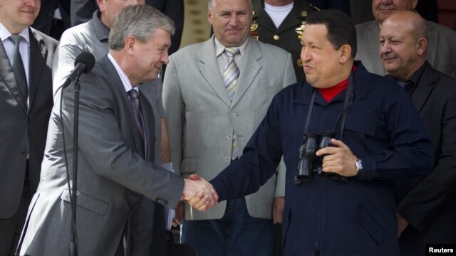 Chávez se jactó de los beneficios que generan las relaciones con Bielorrusia, que él estableció.