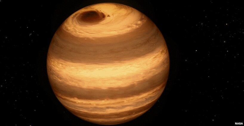 Scientists Find Jupiter Sized Star Complete With Two Year Storm