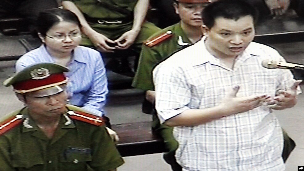 Luật sư Nguyễn Văn Đài bị bắt vào ngày 16/12/2015 với tội danh 'tuyên truyền chống Nhà nước XHCN Việt Nam', theo điều 88 Bộ Luật Hình sự. (Ảnh tư liệu)