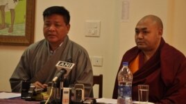 Speaker Penpa Tsering and Vice Speaker Khenpo Sonam