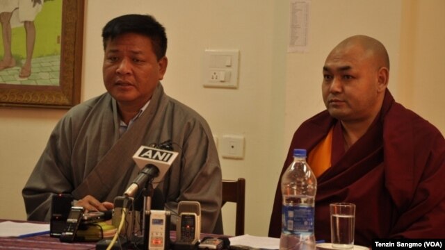 Speaker Penpa Tsering and Vice Speaker Khenpo Sonam