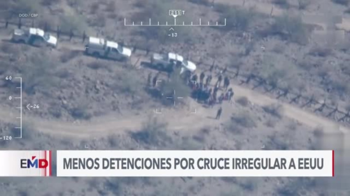 Disminuyen Detenciones Por Cruzar A EEUU Pero No La Presencia De