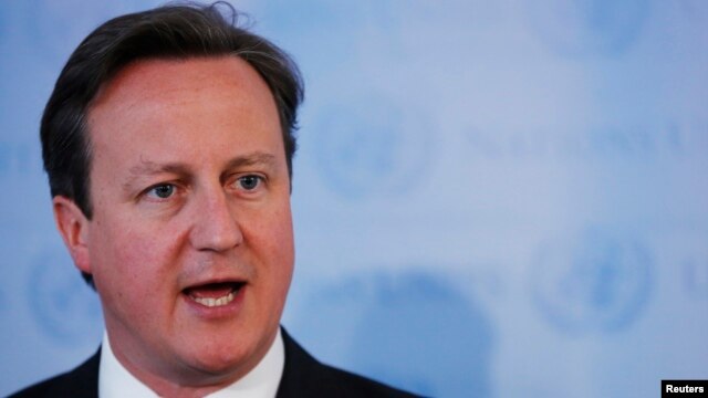 Thủ tướng Anh David Cameron