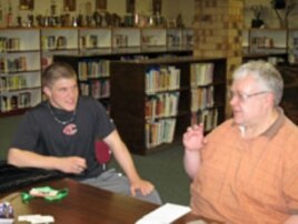 Students and teachers at Winter School, Williams' alma mater, were able to question the astronaut during a NASA International Space Station downlink in January as he orbited the planet.