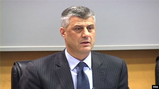 Kryeministri i Kosovës, Hashim Thaçi