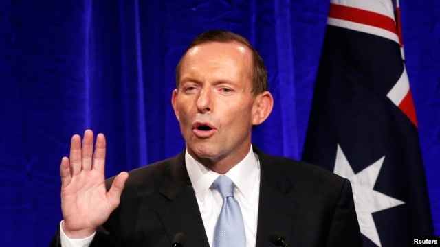 Tân Thủ tướng Australia Tony Abbott.