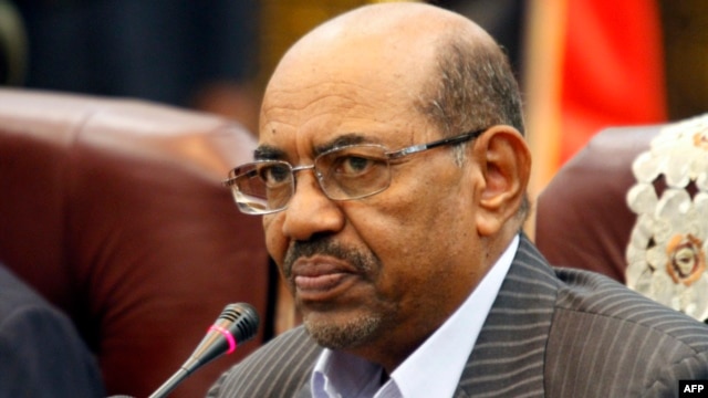 Sudan's President Omar al-Bashir speaks during a one-day summit in Khartoum, Sept. 3, 2013. 