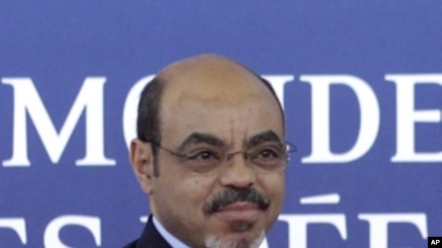 Ethiopia's Prime Minister Meles Zenawi (File)