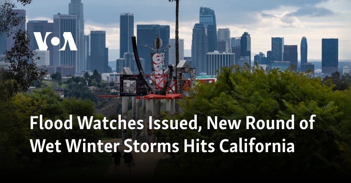 California Again Braces For Flooding As Another Wet Winter Storm Hits