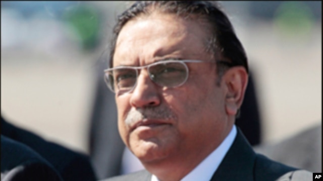 Pakistan's President Asif Ali Zardari, May 12, 2011 (file photo)