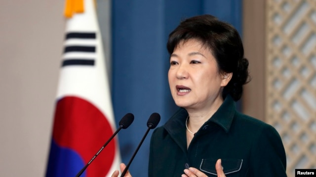 Tổng thống Nam Triều Tiên Park Geun-hye 